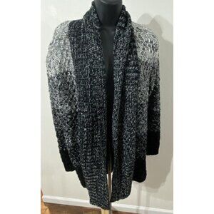 Forever 21 Women Size S Long Sleeve Open Cardigan Multi Color Oversized